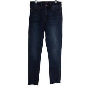 Dear John American Classic Cotton Blend Skinny Dark Wash Blue Denim Jeans Sz 26